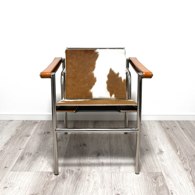 楽天市場】LC1スリングチェア ポニースキン仕様 本革 色ブラウン