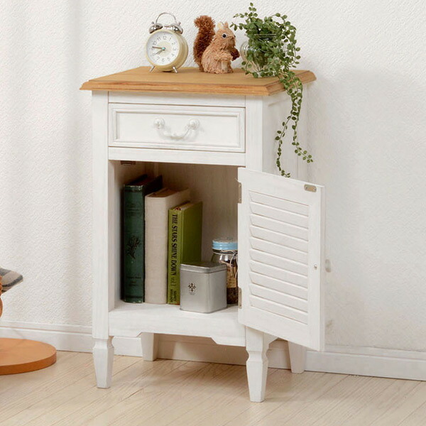 楽天市場】フレンチアンティーク サイドチェスト【Chouchou】シュシュ