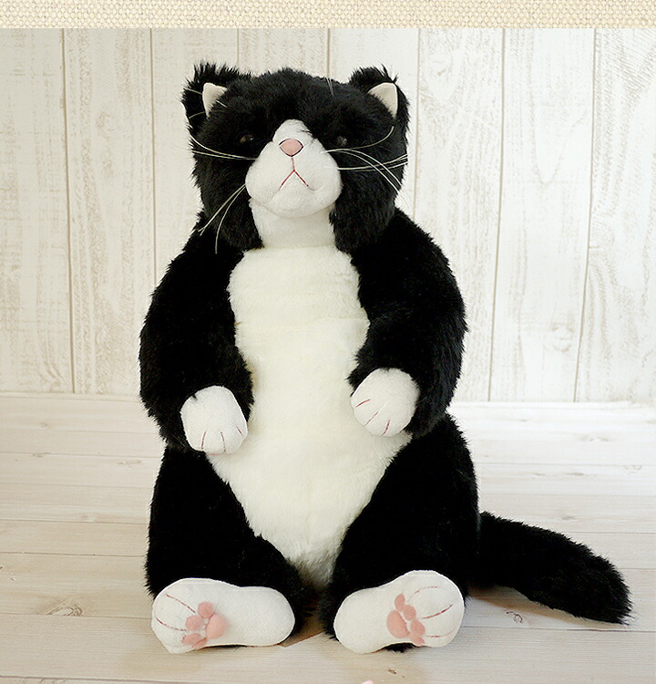 楽天市場】猫 ねこ ぬいぐるみ 甚五郎 カドリー Cuddly 癒し 猫の