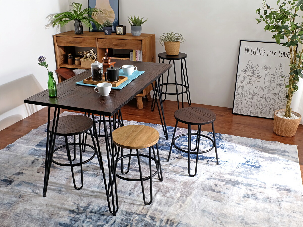 楽天市場】Anvy ダイニングテーブル 120cm幅 全2色 アンティーク 木製