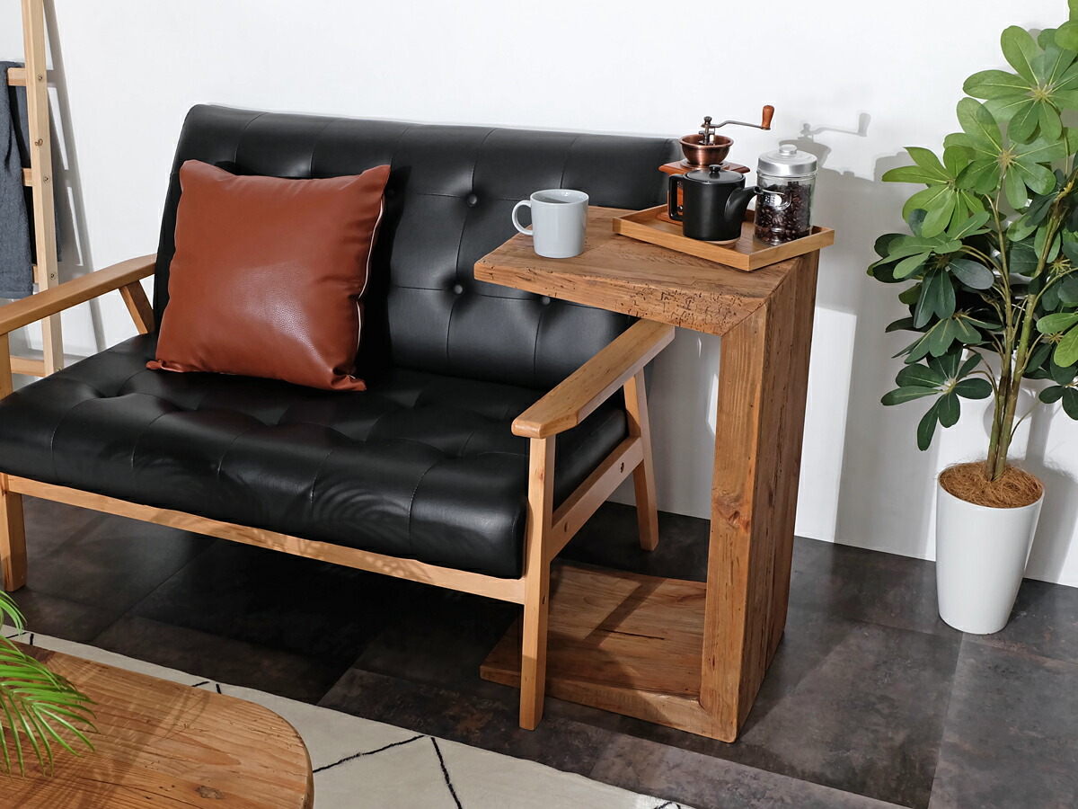 楽天市場】【古材家具】リサイクルパイン マルチテーブル 70サイズ コ