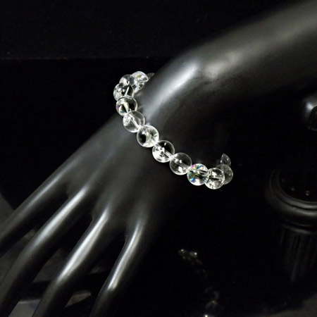 楽天市場】アイリスクォーツ ブレスレット ブラジル産 10mm玉 天然石