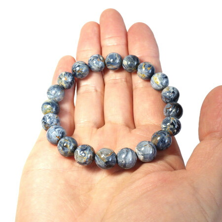 楽天市場】ピーターサイト（テンペストストーン） ブレスレット 10mm玉