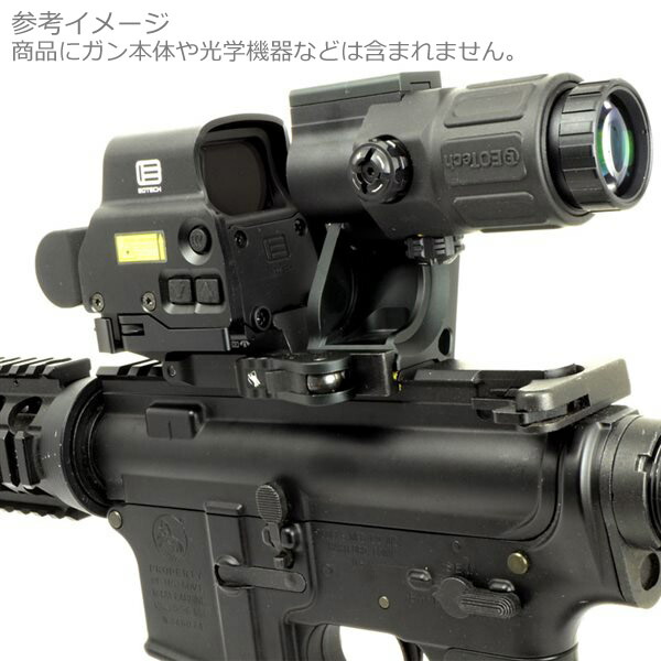 楽天市場】Z&Z UNITYタイプ FTC G33 マグニファイア マウント ブラック