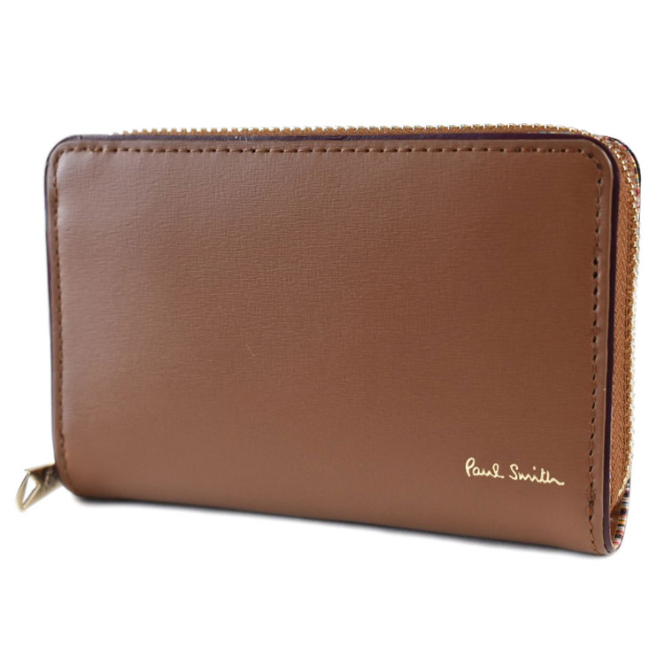 楽天市場】ポールスミス ミニ財布 メンズ 財布 ラウンドファスナー