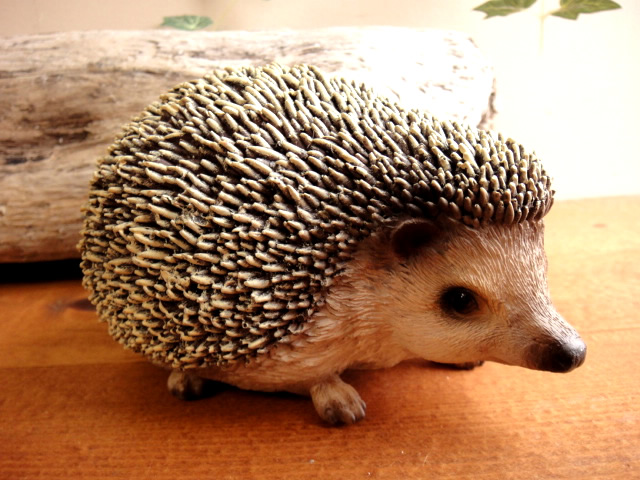 楽天市場】☆【ハリネズミ】リアルなアニマル貯金箱 ペットバンク