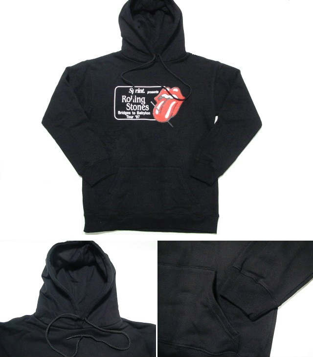 楽天市場】ローリングストーンズ パーカー メンズ 釘/ベロ バック