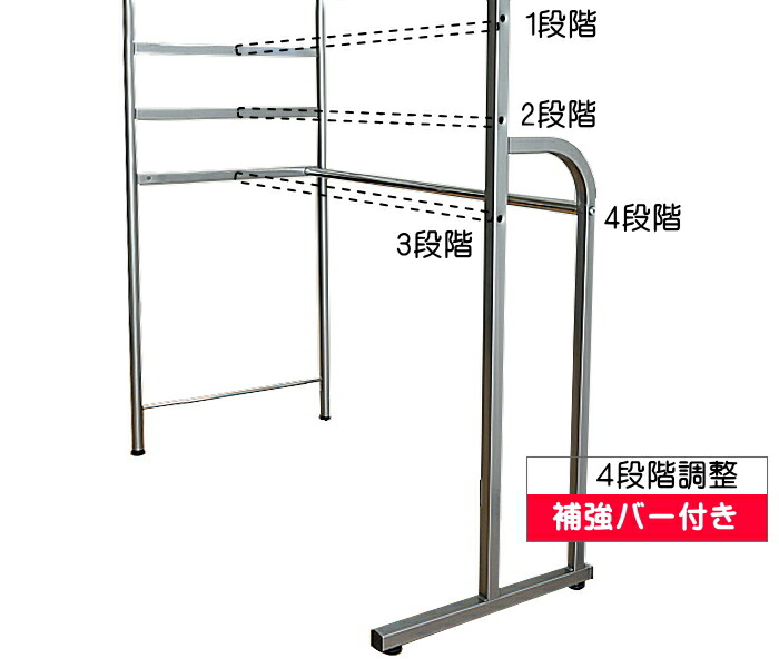 楽天市場】突っ張り ラック クローゼット ハンガーラック スーパー