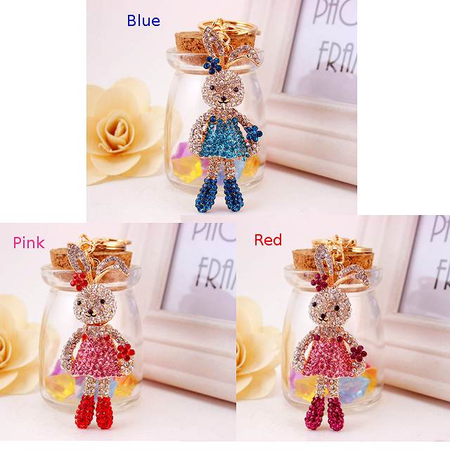 楽天市場】キーホルダー うさぎ 可愛い キーリング バックチャーム