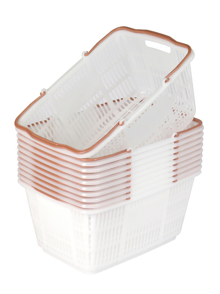 楽天市場】スーパーメイト ショッピングバスケット33l 買い物かご 運搬