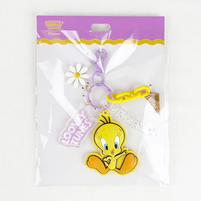 楽天市場】トゥイーティー グッズ じゃらじゃらキーホルダー FLAPPER