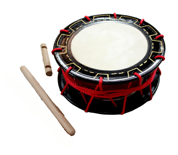 楽天市場】エイサー用 締め太鼓 (大) 水牛皮 直径30cm×高さ11.5cmバチ1