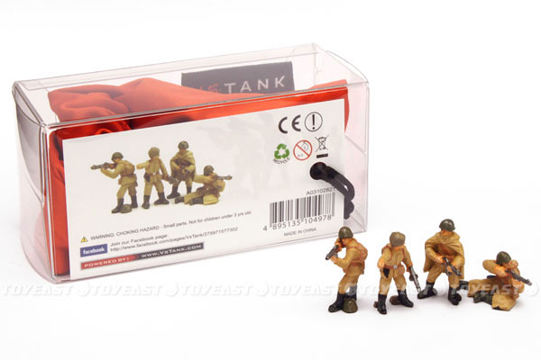 楽天市場】1/72 ソ連軍フィギュアセット（VsArmy 1/72 Metal Soviet