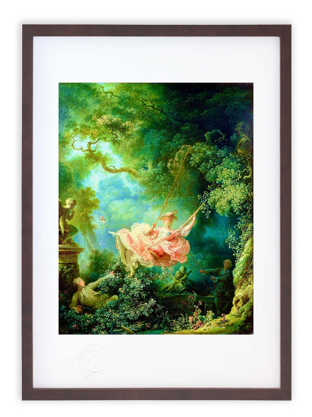 楽天市場】版画 絵画 名画 ぶらんこ(1767頃) ジャン・オノレ