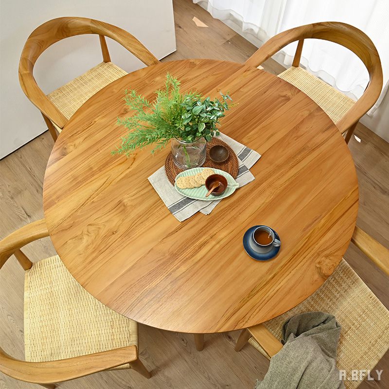 楽天市場】ダイニングテーブル ラウンドテーブル 食卓 円型 丸型 木製