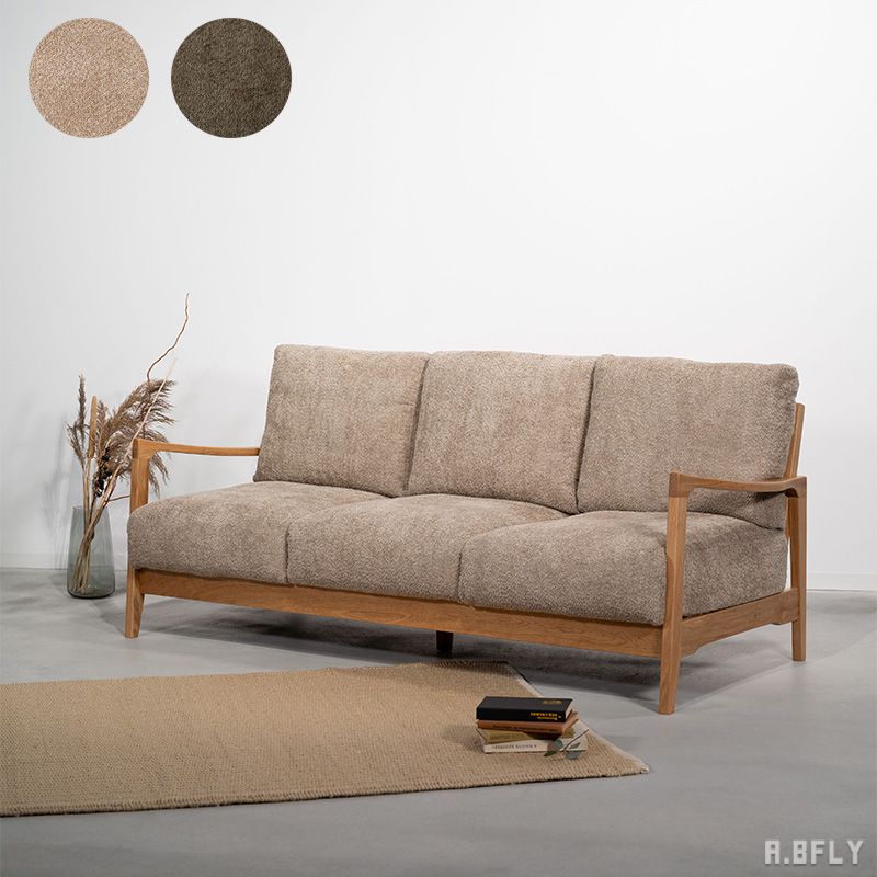 楽天市場】【幅189cm】3人掛けソファ 3Pソファ sofa ソファー 肘掛け