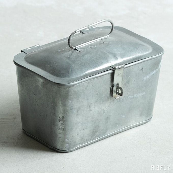 楽天市場】【S・M2個セット】ブリキ缶 ブリキ ボックス BOX 台形 トラ