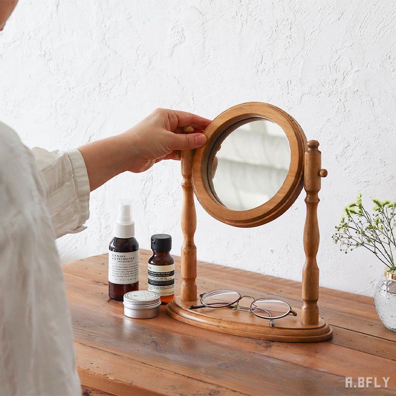 楽天市場】【最大6,000円クーポン配布中】スタンドミラー 卓上ミラー