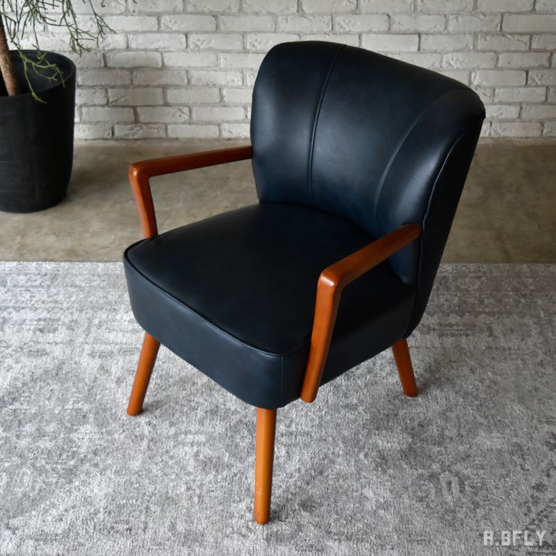 楽天市場】アームチェア ラウンジチェア カフェチェア リビング 書斎