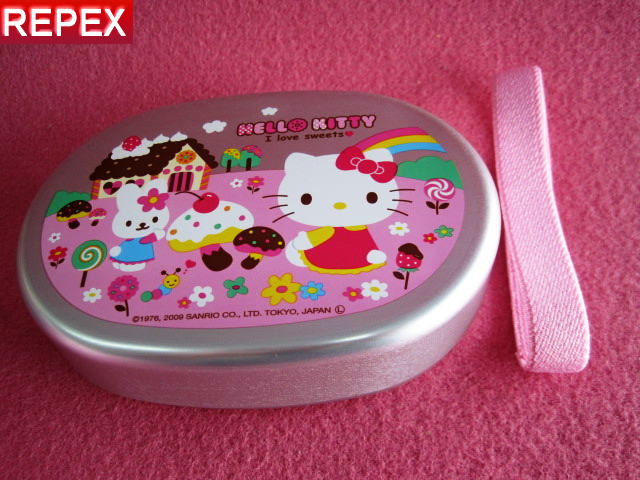 楽天市場】【ハローキティスイーツランチシリーズ☆アルミ弁当箱