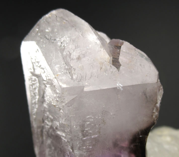 楽天市場】エレスチャル水晶 スモーキーアメジスト 虹あり35.知識の