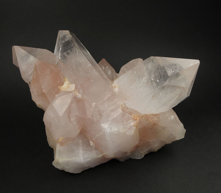 楽天市場】ヒマラヤ水晶 クラスター ピンクの通販