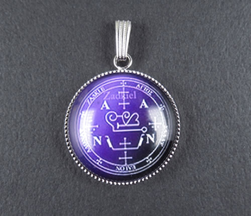 楽天市場】大天使ザドキエル 召喚図形護符エンジェルカラー ペンダント