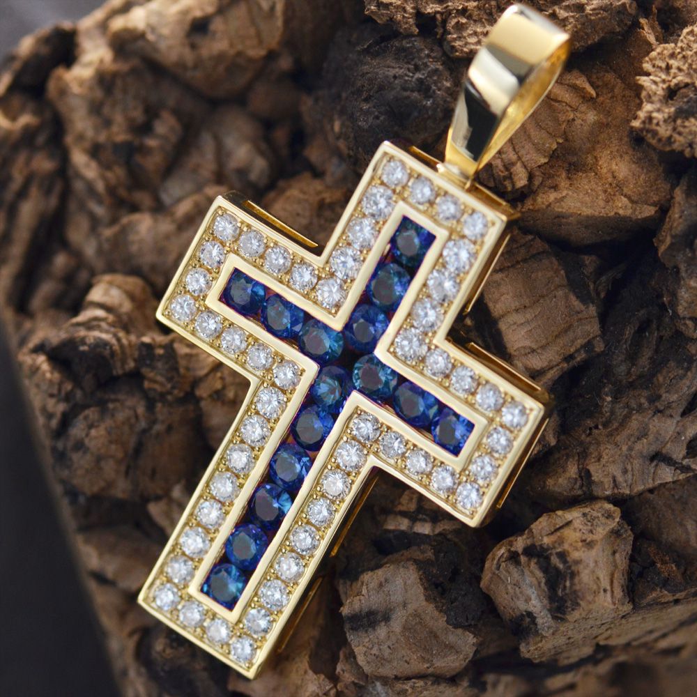 楽天市場】ペンダントトップ メンズ 18金 K18 18K 喜平用 クロス