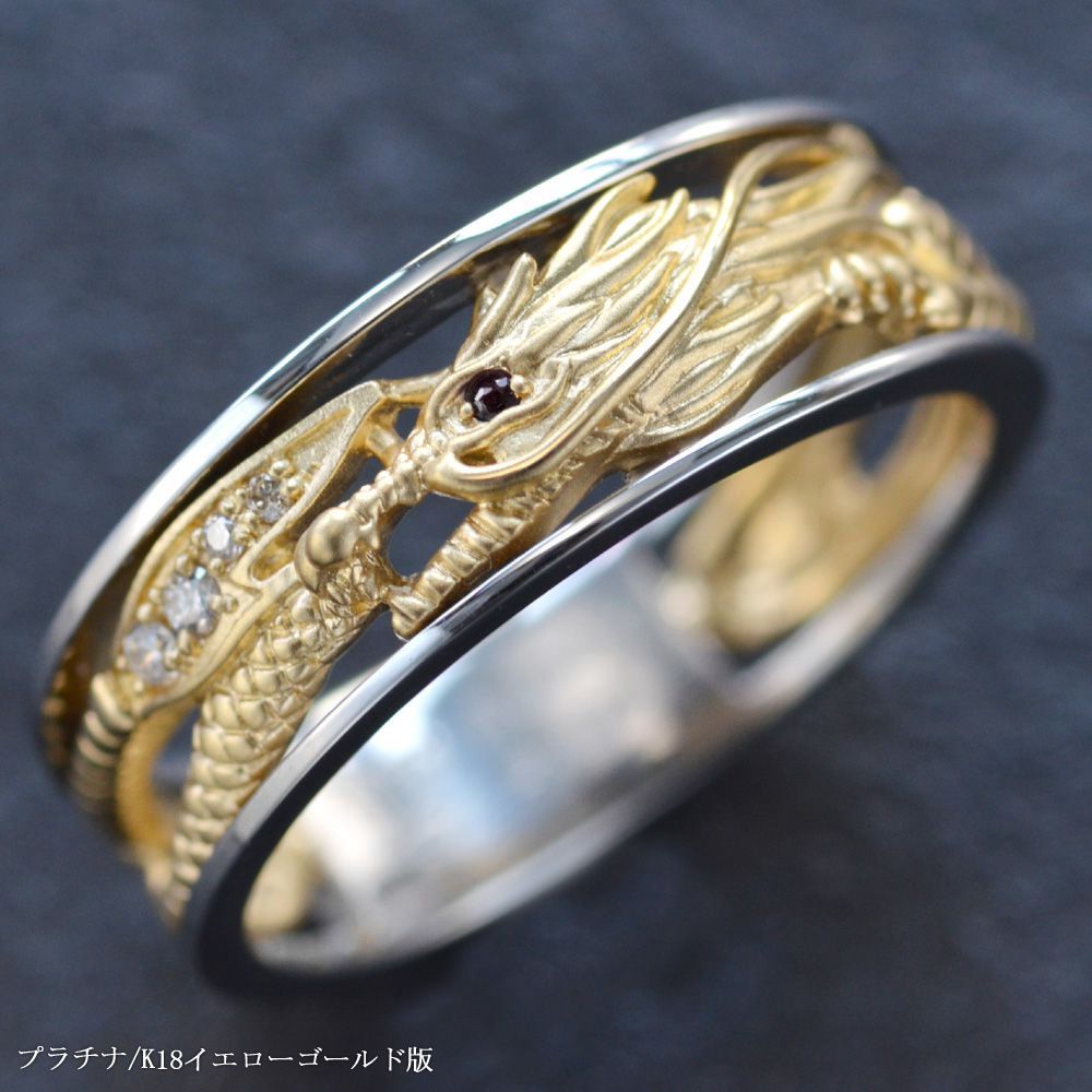 楽天市場】指輪 メンズリング プラチナリング ダイヤモンド ブラック