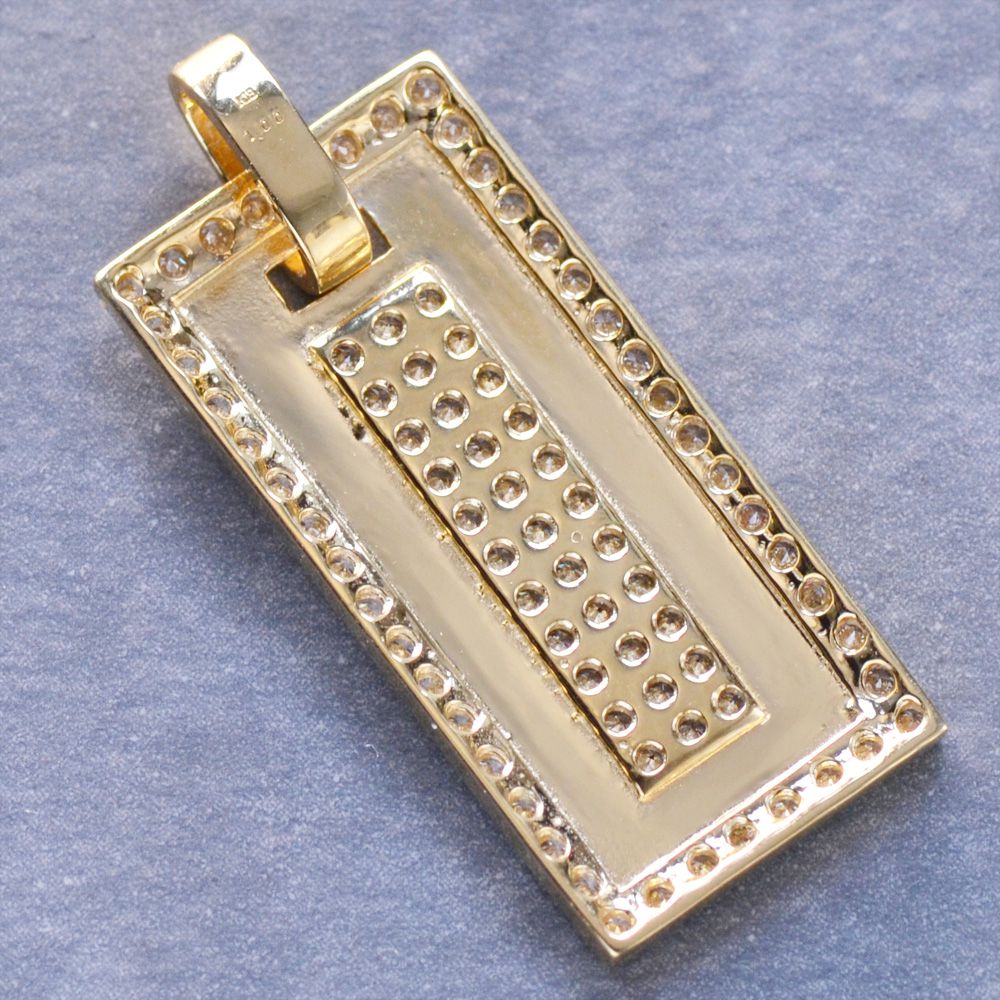 楽天市場】ペンダントトップ K18 18K ダイヤモンド メンズペンダント