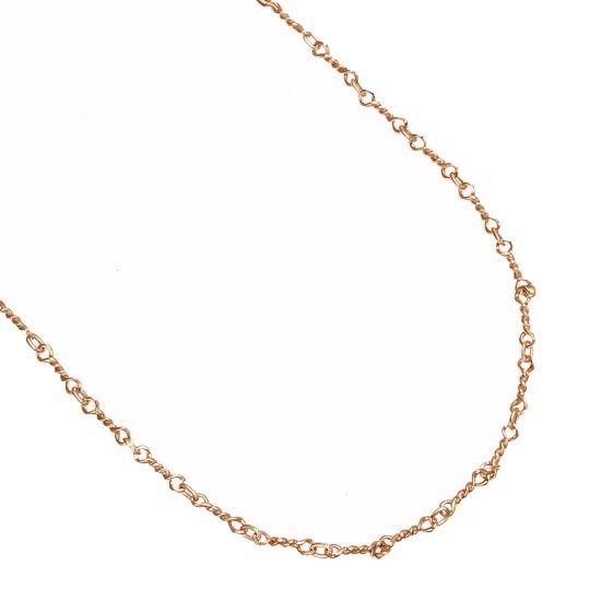 楽天市場】ネックレス チェーン 18金 K18PG ピンクゴールド ツイスト