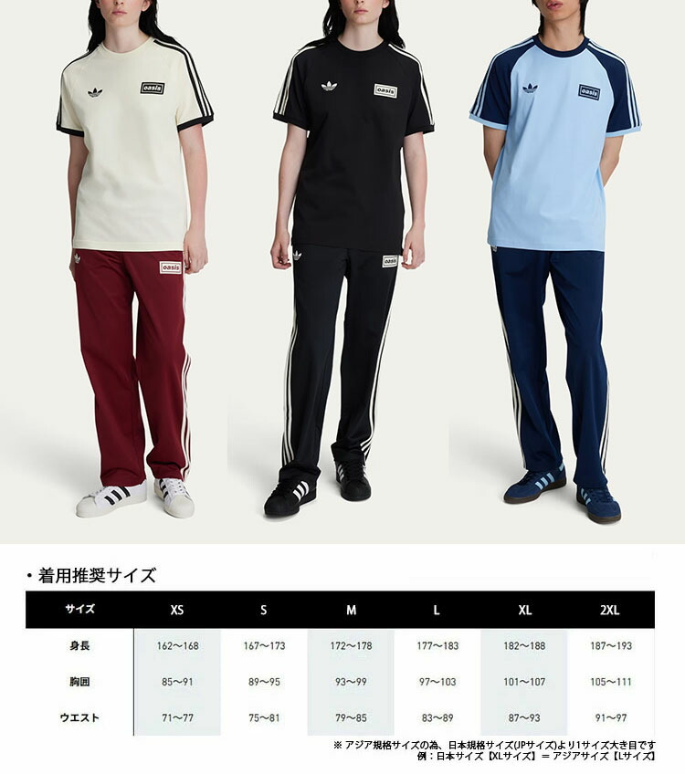楽天市場】adidas originals アディダス Tシャツ OASIS TOUR live'25 3