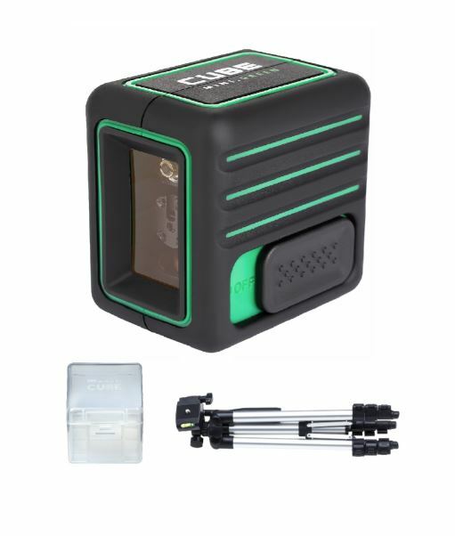 楽天市場】5%OFF グリーン レーザー墨出し器 キューブミニ 1V1H プロ