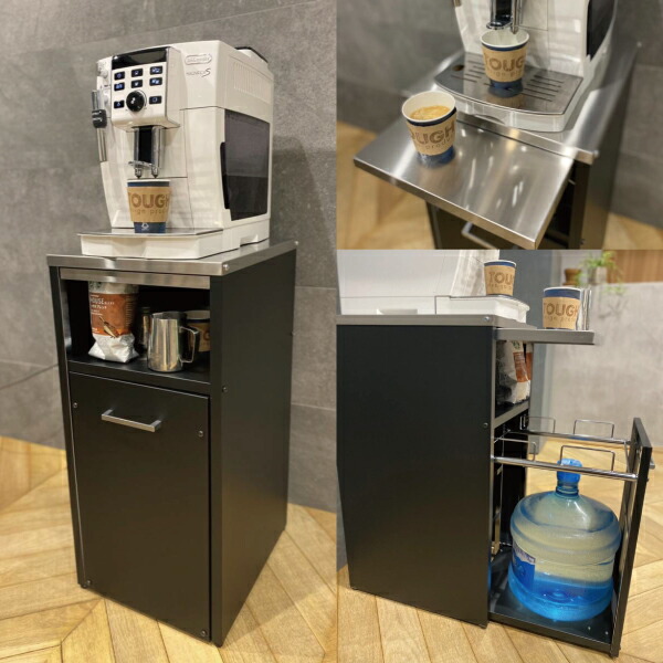 楽天市場】ウォーターサーバーラック 【ホワイト：即納OK！ブラック