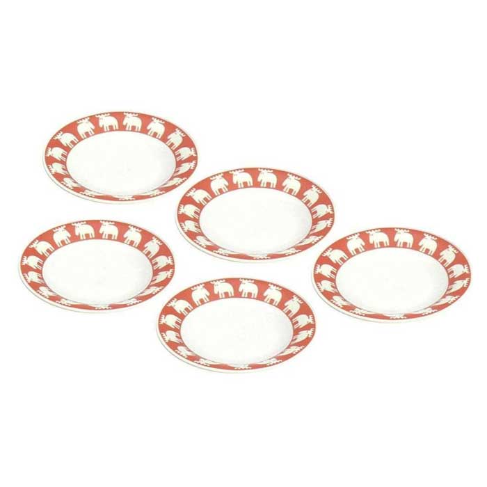 楽天市場】北欧 moz モズ MOZ02 プチケーキ皿 5Pセット 前畑 50142