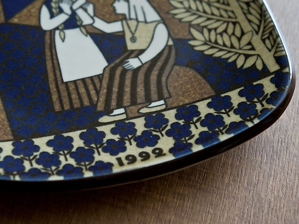 楽天市場】アラビア arabia Kalevala カレワラ イヤープレート vintage