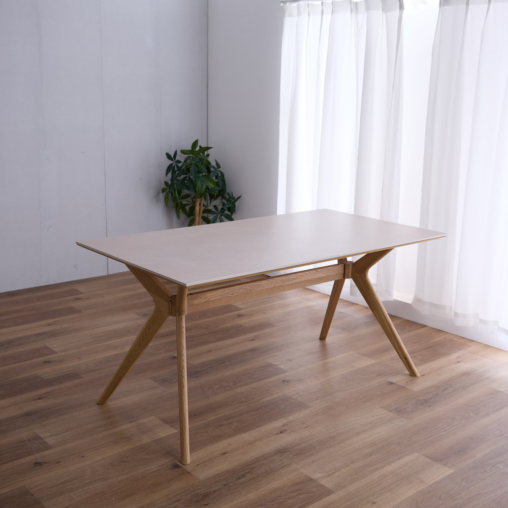 楽天市場】SEL 150 ダイニングテーブル セラミック天板 オーク SJ OH