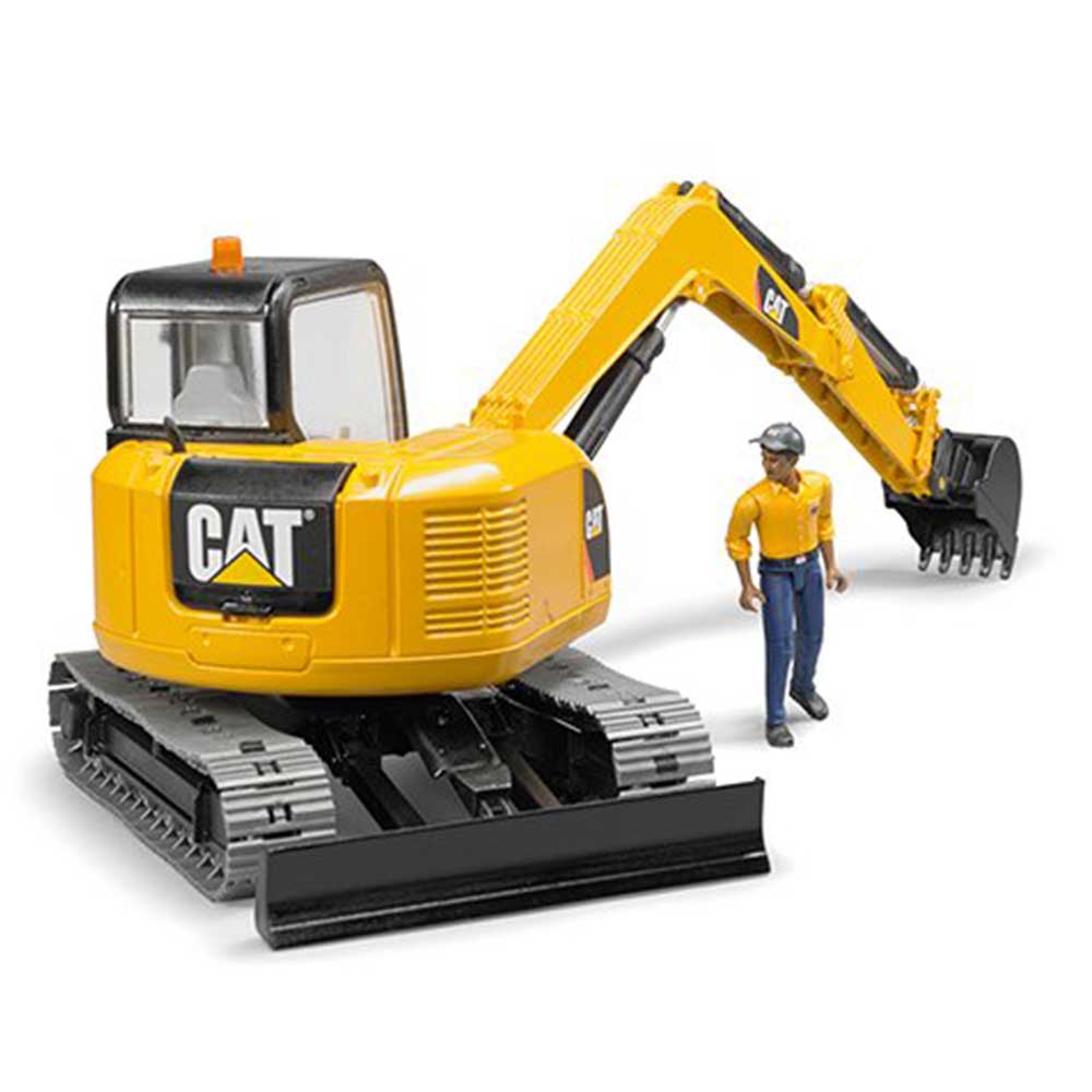 楽天市場】ラッピング可 CATミニショベル(フィギュア付) bruder