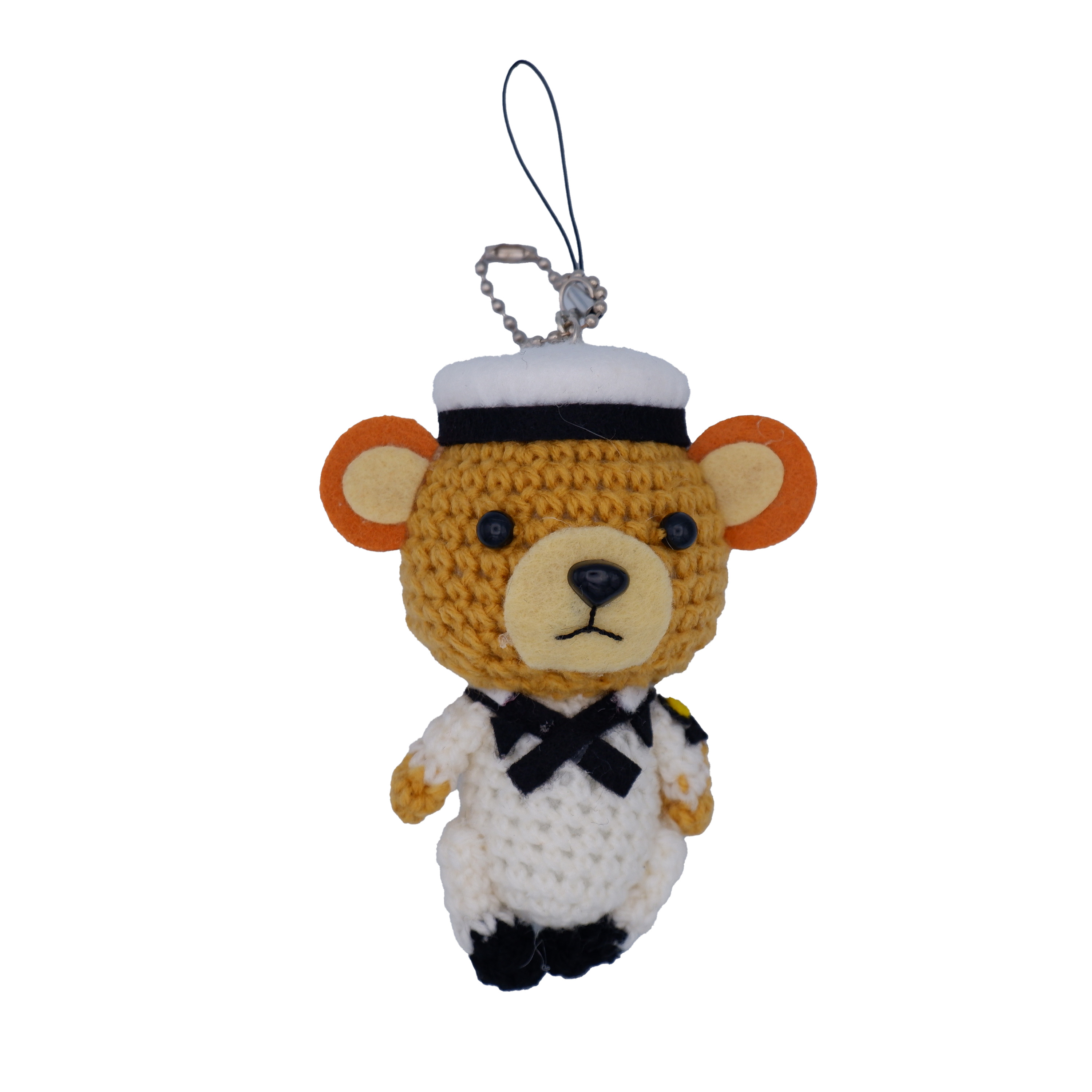 楽天市場】くまくまお 海上自衛隊 セーラー ハンドメイド キーホルダー