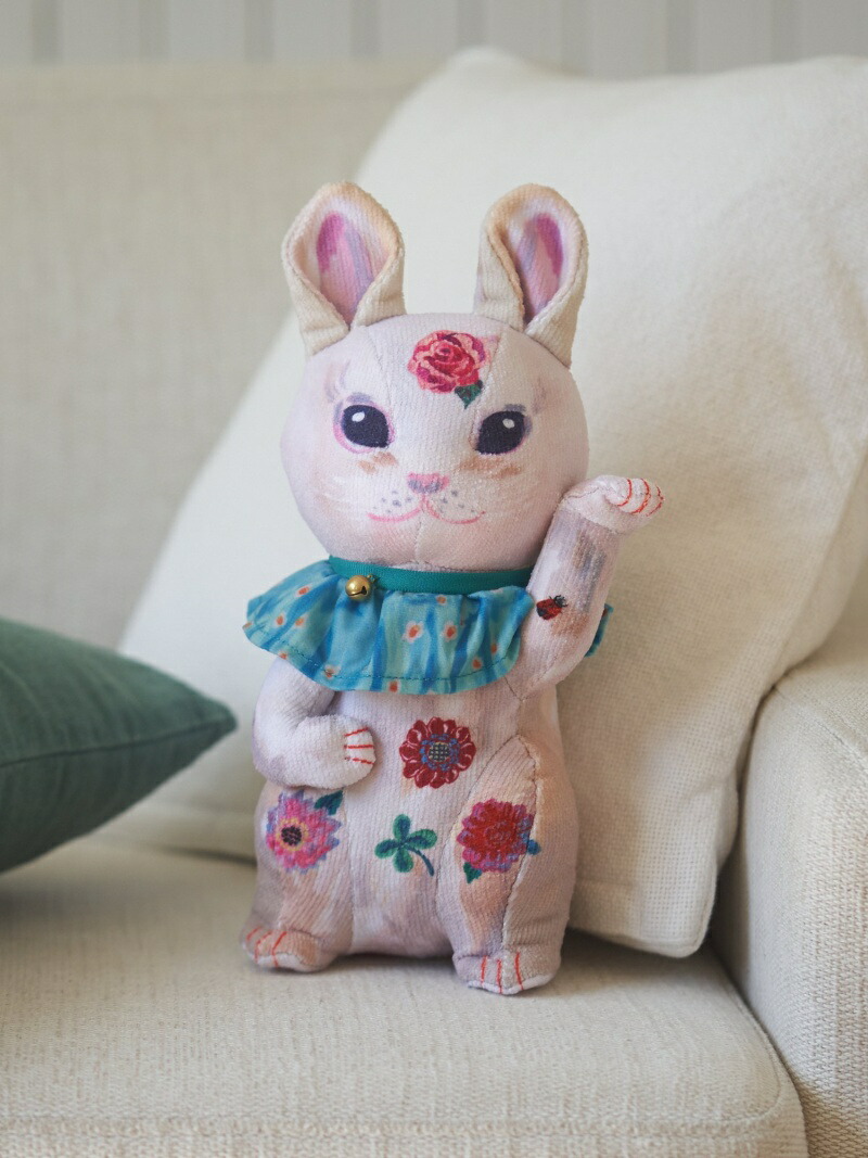 楽天市場】招きうさぎぬいぐるみ/ナタリー・レテ Afternoon Tea LIVING