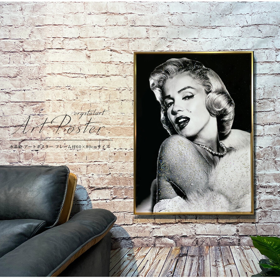 楽天市場】今だけ5%offクーポン アートパネル アートポスター マリリン
