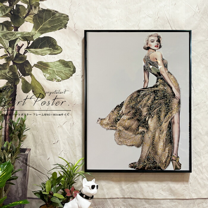 楽天市場】期間中ポイント10倍 アートパネル アートポスター マリリン