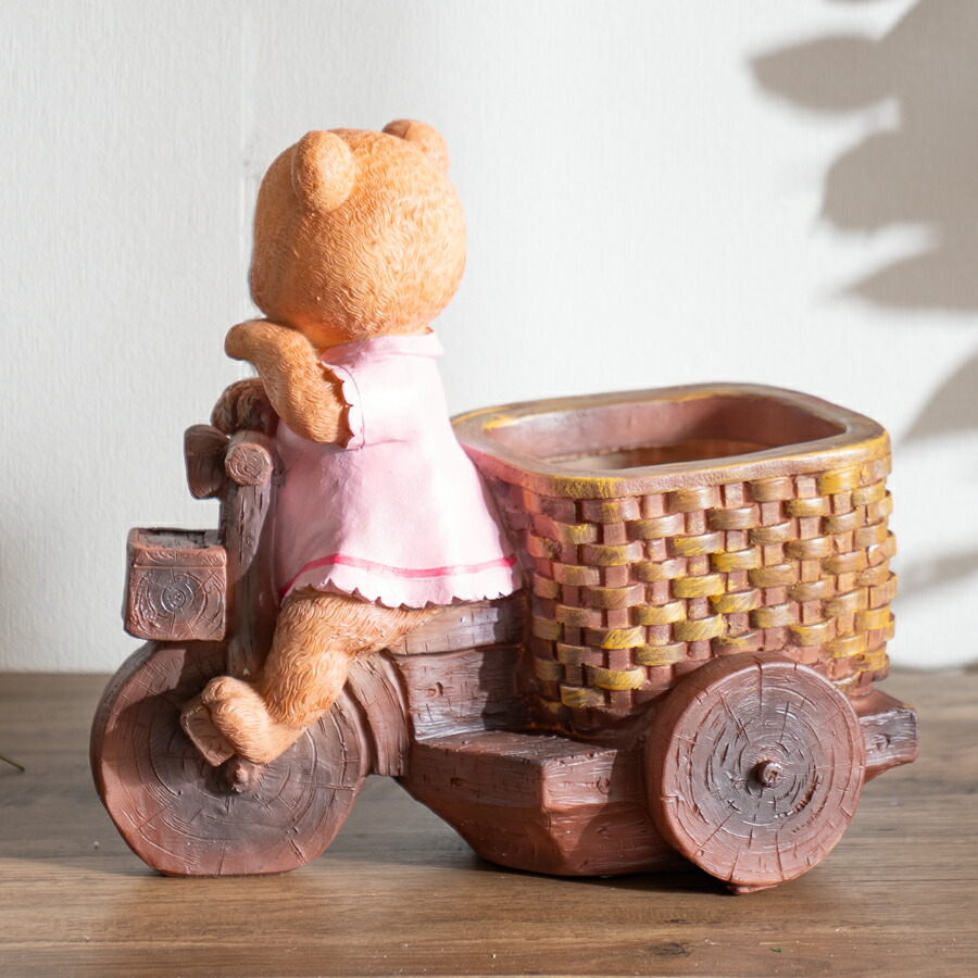 楽天市場】フラワーポット 植木鉢 ガーデンオブジェ プランターポット