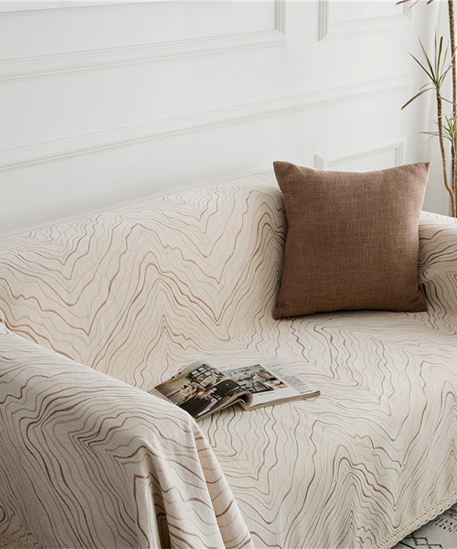 楽天市場】ソファーカバー マルチカバー ラグ おしゃれ カーペット