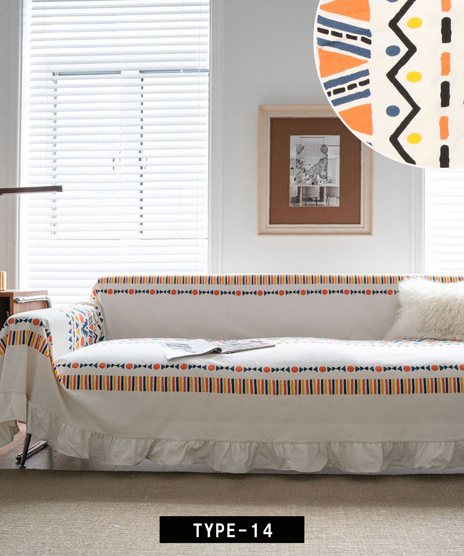 楽天市場】ソファーカバー マルチカバー ラグ おしゃれ アンティーク調