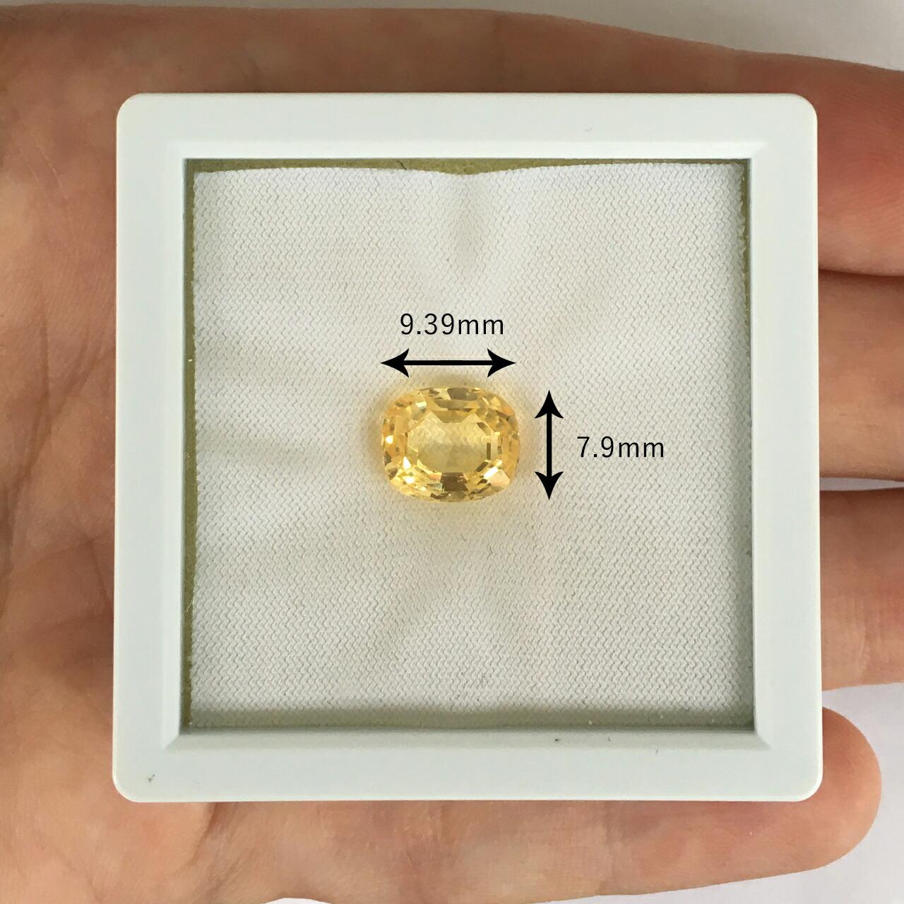楽天市場】【ｾｰﾙ】スリランカ産非加熱イエローサファイア 5.18ct