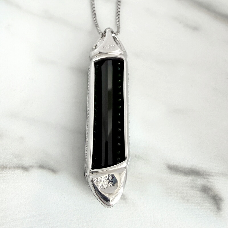 楽天市場】グリーントルマリン 26.22ct ネックレス PT900/PT850