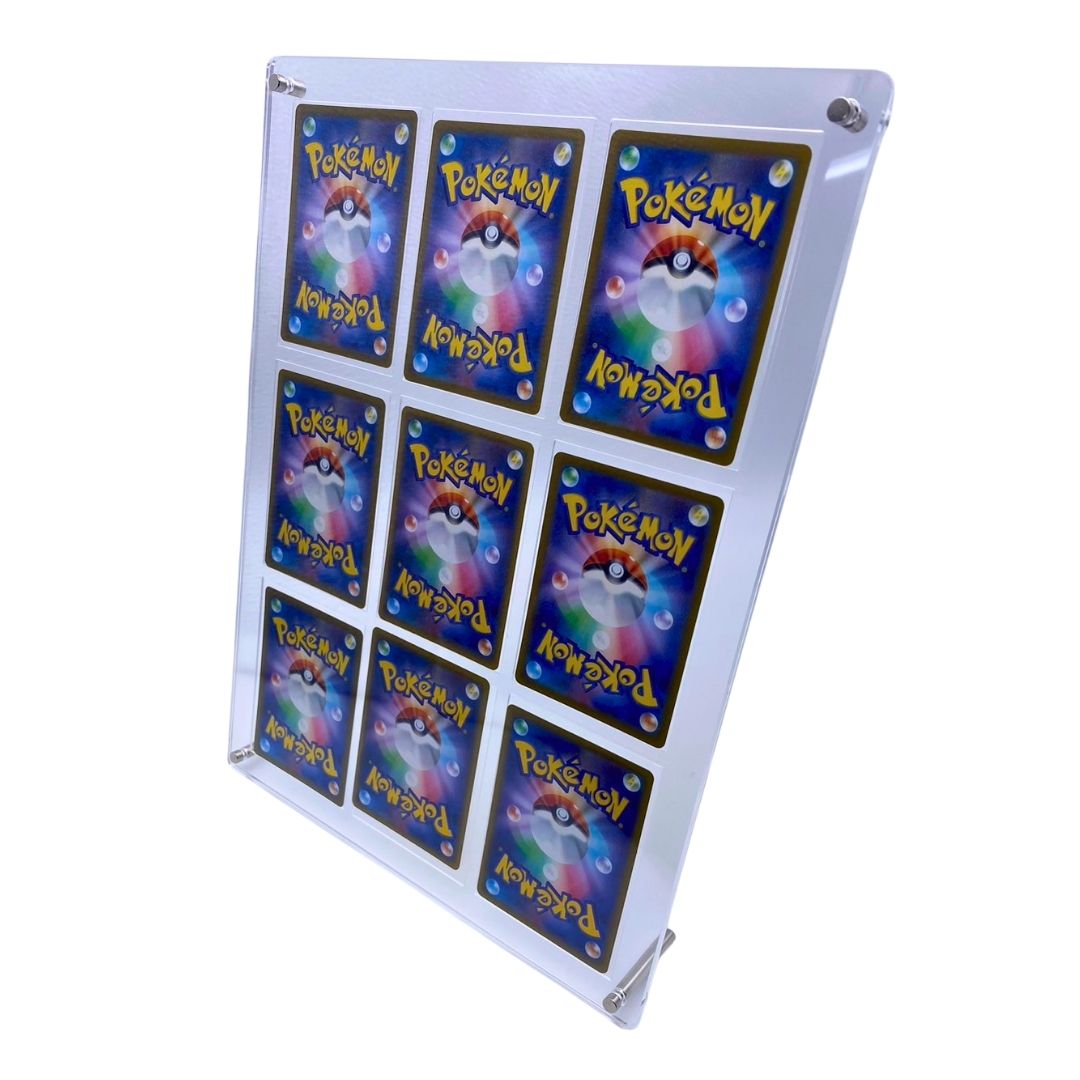 楽天市場】ケース トレカ ネジ式 ディスプレイ アクリル 9枚用 収納