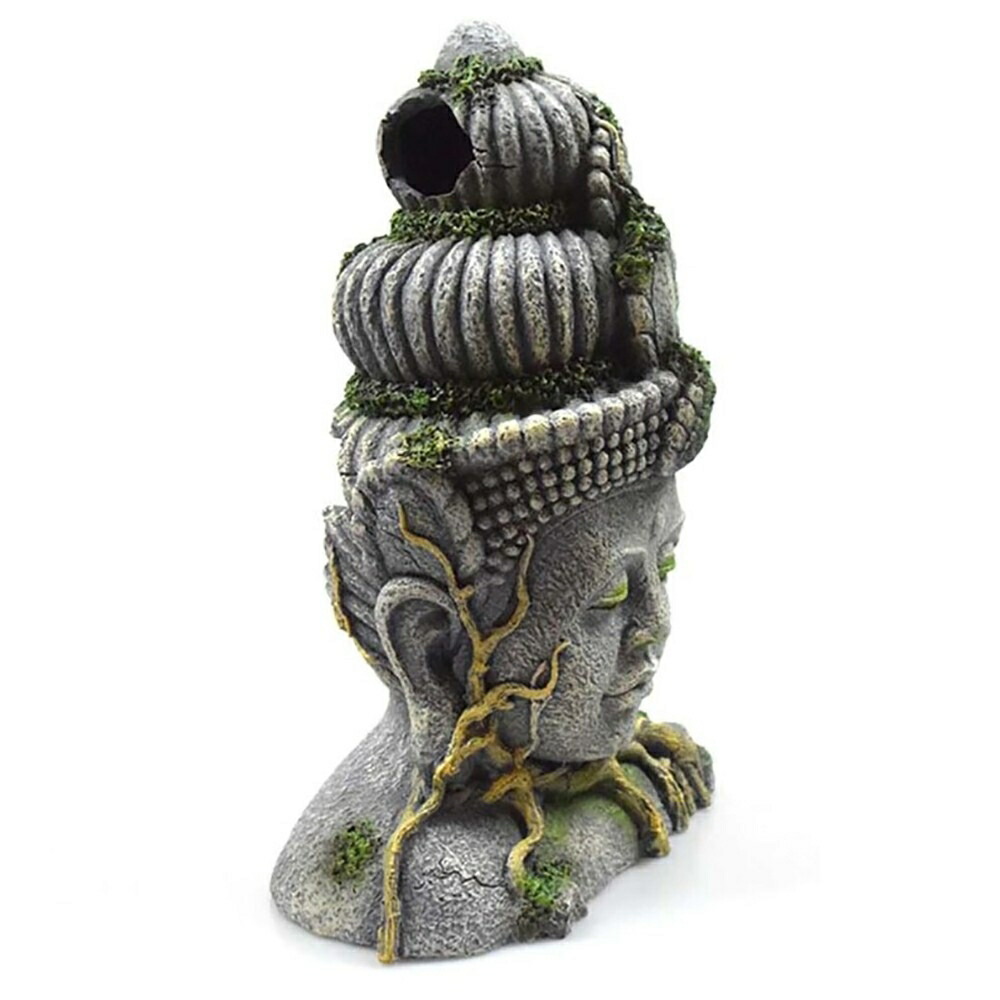 楽天市場】【楽天1位30冠達成】アクアリウム 菩薩 仏の顔 石像風