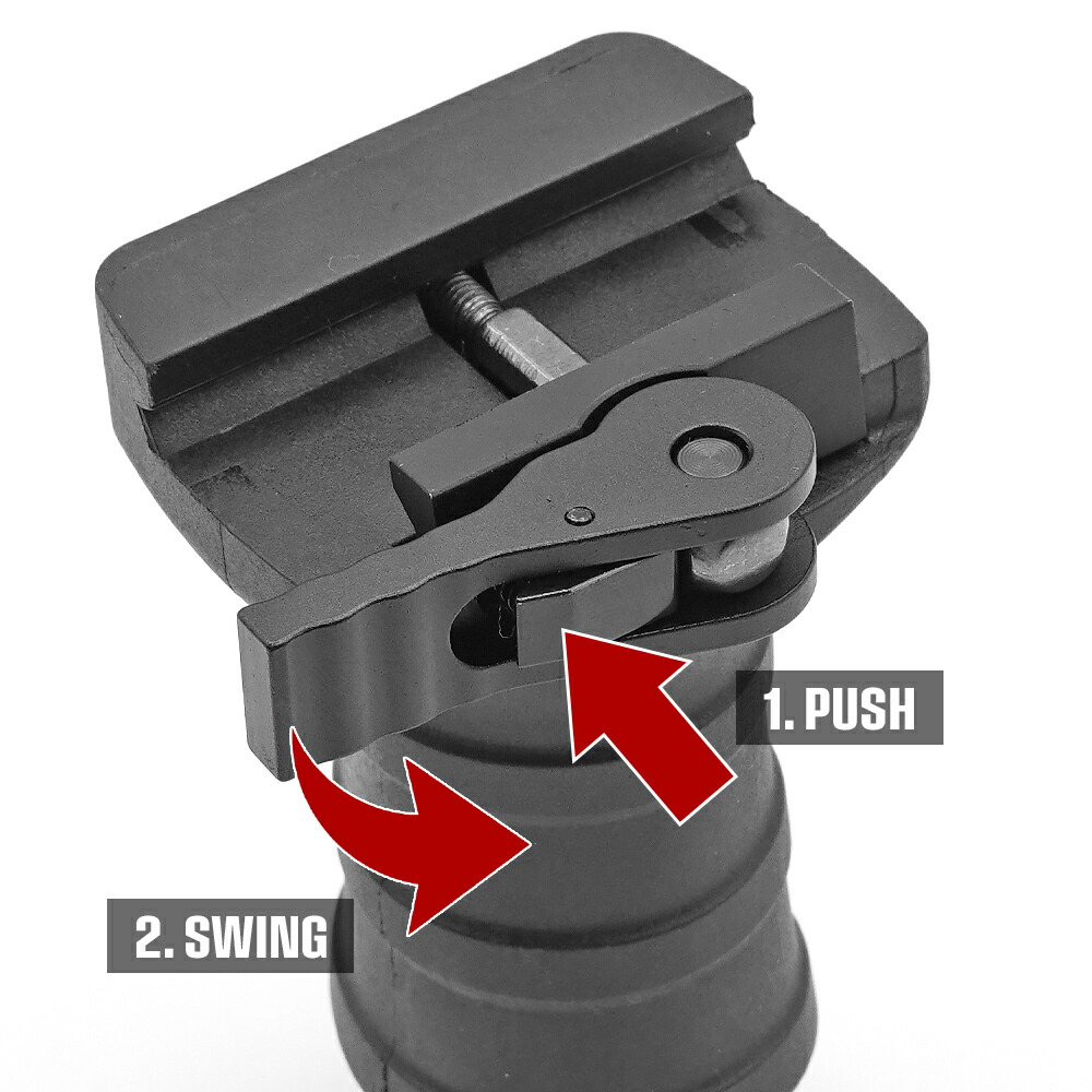 楽天市場】【 MP 製】 20mmレイル 対応 TANGO DOWNタイプ QD スタビー
